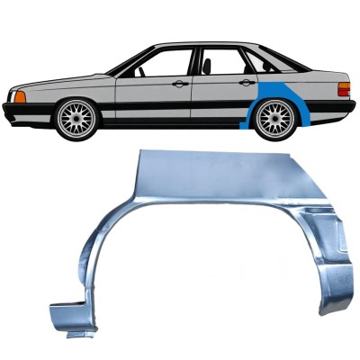 Hátsó sárvédő javító panel hoz Audi 100 C3 1982-1990 / Bal 7608