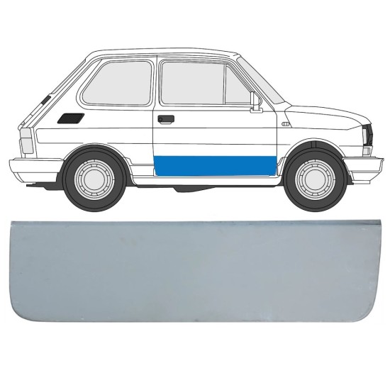 Ajtó javító panel hoz Fiat 126p 1972-2000 / Jobb 17260