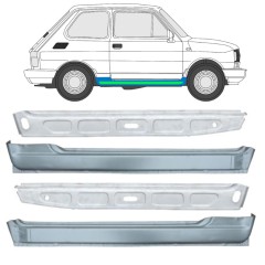 Belső és külső küszöb javító panel hoz Fiat 126p 1972-2000 / Készlet 11718