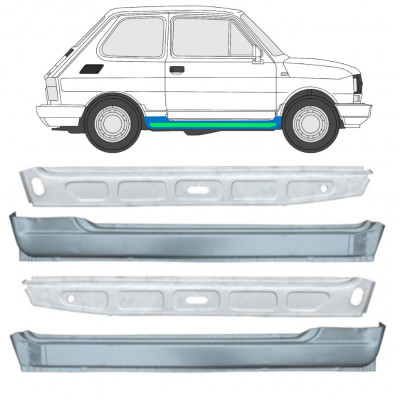 Belső és külső küszöb javító panel hoz Fiat 126p 1972-2000 11718