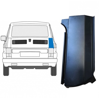 Hátsó sarok javító panel hoz Fiat 126p 1972-2000 / Jobb 14959