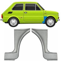 Első sárvédő javító panel hoz Fiat 126p 1972-1994 ST/FL / Bal+Jobb / Készlet 11219