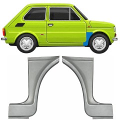 Első sárvédő javító panel hoz Fiat 126p 1972-1994 ST/FL / Bal+Jobb / Készlet 11219
