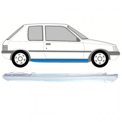 Küszöb javító panel hoz Peugeot 205 1983-1998 / Jobb 7588