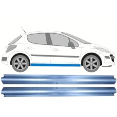 Küszöb javító panel hoz Peugeot 207 207+ 2006- / Bal+Jobb / Készlet 9957