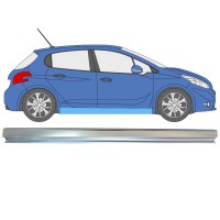 Küszöb javító panel hoz Peugeot 208 2012-2019 / Jobb 16313
