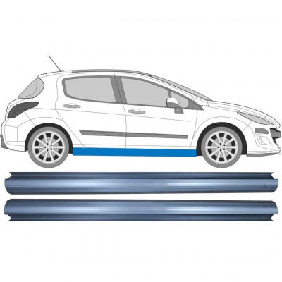 Küszöb javító panel hoz Peugeot 308 2007-2013 / Bal+Jobb / Készlet 9481