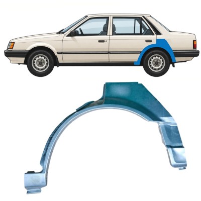 Hátsó sárvédő javító panel hoz Mazda 323 BF 1985-1989 / Bal 12957