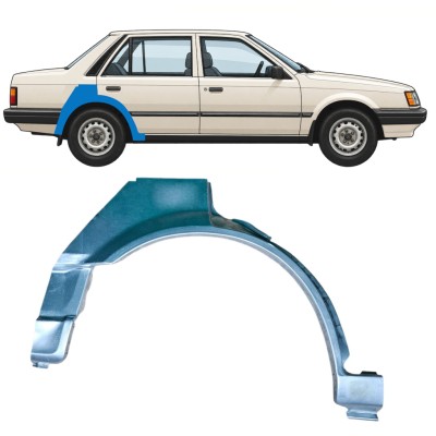 Hátsó sárvédő javító panel hoz Mazda 323 BF 1985-1989 / Jobb 12956