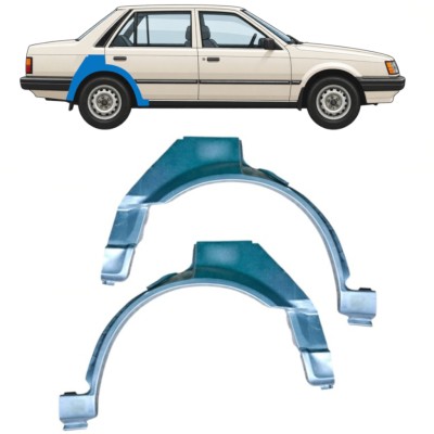 Hátsó sárvédő javító panel hoz Mazda 323 BF 1985-1989 / Bal / Jobb / Bal+Jobb / Készlet 12958