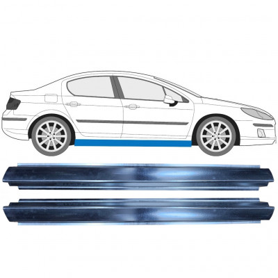 Küszöb javító panel hoz Peugeot 407 2004-2010 / Bal+Jobb / Készlet 9413