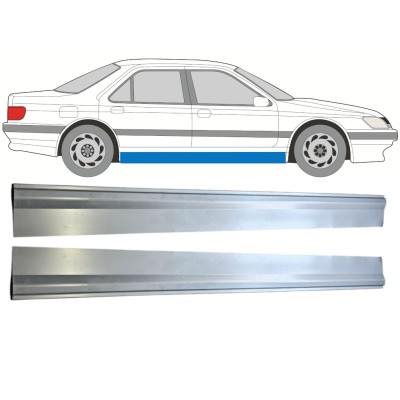 Alsó küszöb javító panel hoz Peugeot 605 1989-1999 / Bal+Jobb / Készlet 15219