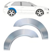 Hátsó sárvédő javító panel hoz Audi A3 8P 2003-2012 / Bal+Jobb / Készlet 16321