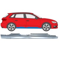 Teljes küszöb hoz Audi A3 8V 2012-2020 / Jobb / HATCHBACK 17283