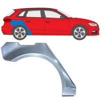 Hátsó sárvédő javító panel hoz Audi A3 8V 2012-2020 / Jobb / HATCHBACK 17280