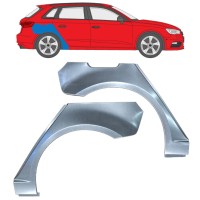 Hátsó sárvédő javító panel hoz Audi A3 8V 2012-2020 / Bal+Jobb / HATCHBACK / Készlet 17282