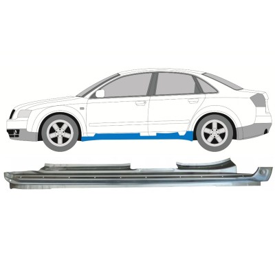Teljes küszöb hoz Audi A4 B6 2000-2004 / Bal 15158