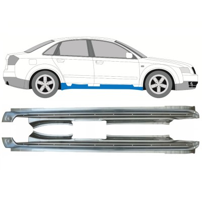 Teljes küszöb hoz Audi A4 B6 2000-2004 / Bal+Jobb 15159