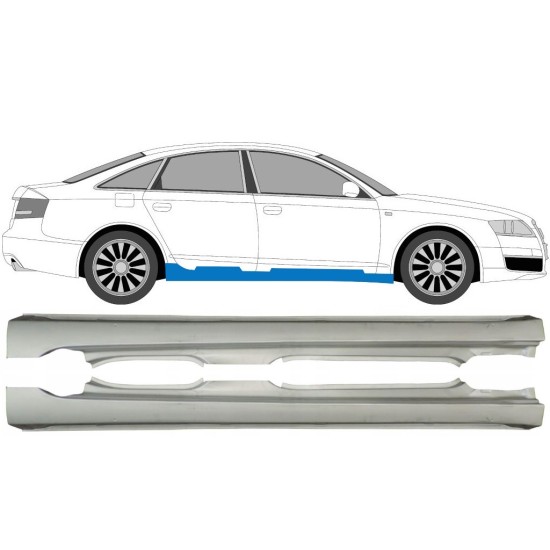 Teljes küszöb hoz Audi A6 C6 2004-2010 / Bal+Jobb / Készlet 15035