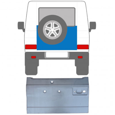 Magas külső hátsó ajtó javító panel hoz Mercedes G-Class 1979- 5545