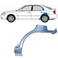 Hátsó sárvédő javító panel hoz Hyundai Accent 2000-2006 / Bal 7594