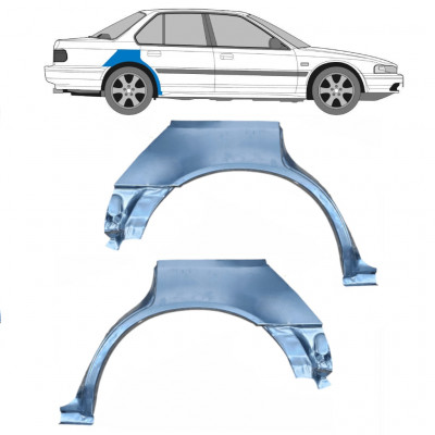 Hátsó sárvédő javító panel hoz Honda Accord 1989-1993 / Bal+Jobb / Készlet 9584