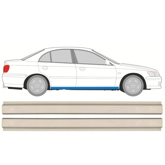 Alsó küszöb javító panel hoz Honda Accord 1998-2002 / Bal+Jobb / Készlet 16103