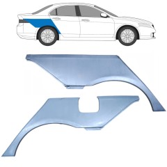 Hátsó sárvédő javító panel hoz Honda Accord 2002-2008 / Bal+Jobb / SEDAN / Készlet 10441