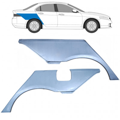 Hátsó sárvédő javító panel hoz Honda Accord 2002-2008  / Bal+Jobb / SEDAN / Készlet 10441
