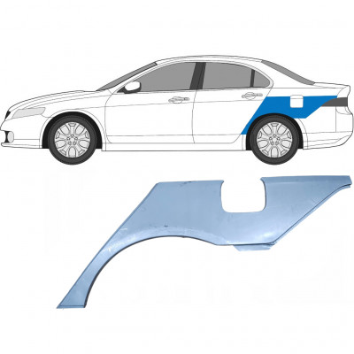 Hátsó sárvédő javító panel hoz Honda Accord 2002-2008  / Bal / SEDAN 5250