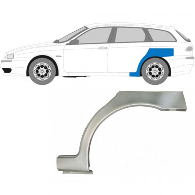 Hátsó sárvédő javító panel hoz Alfa Romeo 156 1997-2005 / Bal 5403