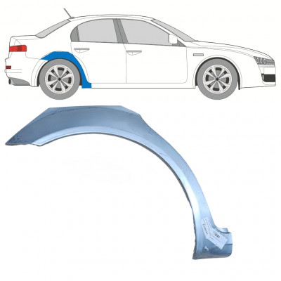 Hátsó sárvédő javító panel hoz Alfa Romeo 159 2005-2012 / Jobb 7586