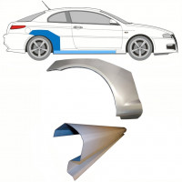 Küszöb és hátsó sárvédő javító panel hoz Alfa Romeo Gt 2003-2010 / Jobb / Készlet 8701