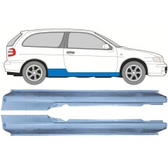 Teljes küszöb hoz Nissan Almera N15 1995-1999 / Bal+Jobb / Készlet 10608