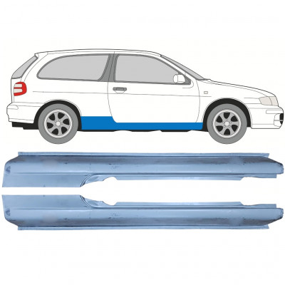 Küszöb javító panel hoz Nissan Almera 1995-2000 / Bal+Jobb / Készlet 10608