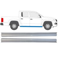 Alsó küszöb javító panel hoz Volkswagen Amarok 2010-2022 / Bal+Jobb / Készlet 15100 Alsó küszöb javító panel hoz Volkswagen Amarok 2010-2022 / Bal+Jobb / Készlet 15100