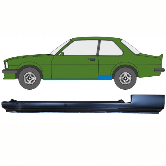 Küszöb javító panel hoz Opel Ascona B 1975-1981 / Bal 8787