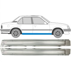 Teljes küszöb hoz Opel Ascona C 1981-1998 / Bal+Jobb / Készlet 9488
