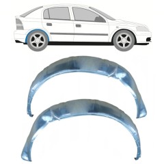 Belső hátsó kerékív javító panel hoz Opel Astra G 1998-2009 / Bal+Jobb / Készlet 10633