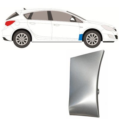 Első sárvédő javító panel hoz Opel Astra J 2009-2015 / Jobb 17165
