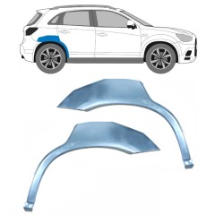 Hátsó sárvédő javító panel hoz Mitsubishi ASX 2010- / Bal+Jobb / Készlet 10469