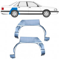 Hátsó sárvédő javító panel hoz Audi 100 C3 1982-1991 / Bal+Jobb / Készlet 9993