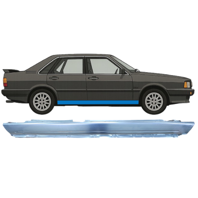 Teljes küszöb hoz Audi 80 B2 1978-1986 / Jobb 9114