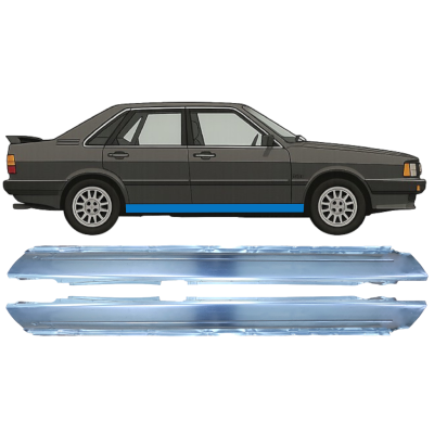 Teljes küszöb hoz Audi 80 B2 1978-1986 / Bal+Jobb / Készlet 9116