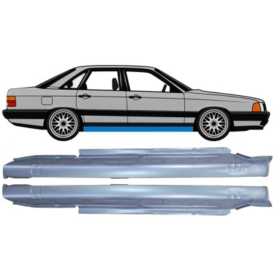 Teljes küszöb hoz Audi 100 C3 1982-1990 / Bal+Jobb / Készlet 6418