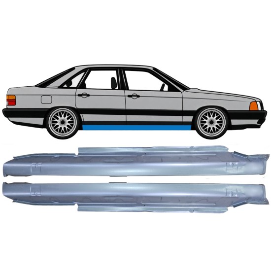 Teljes küszöb hoz Audi 100 C3 1982-1990 / Bal+Jobb / Készlet 6418