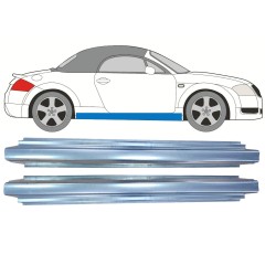 Küszöb javító panel hoz Audi TT 1998-2006 / Bal = Jobb (szimmetrikus) / Készlet 11187