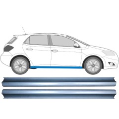 Küszöb javító panel hoz Toyota Auris 2007-2012 / Bal+Jobb / Készlet 11379
