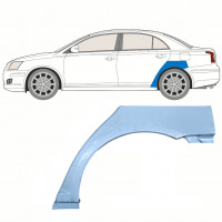 Hátsó sárvédő javító panel hoz Toyota Avensis 2003-2008 / Bal 8375