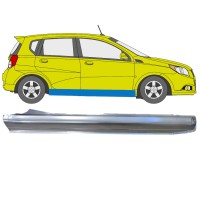 Teljes küszöb hoz Chevrolet Aveo 2006-2011 / Jobb / HATCHBACK 14555